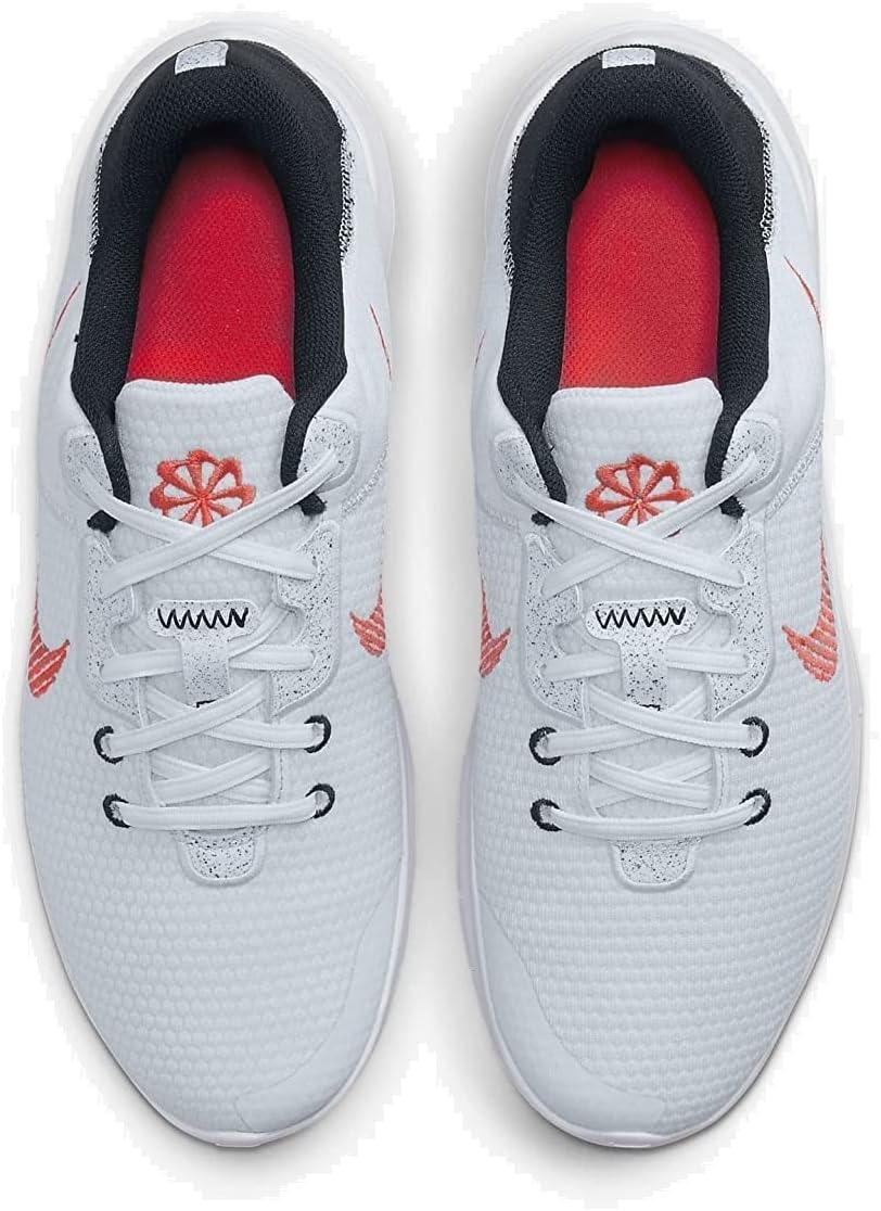 Спортивные кроссовки Nike Mens React Miler 3, Football Grey Bright Crimson Black White — фото 2