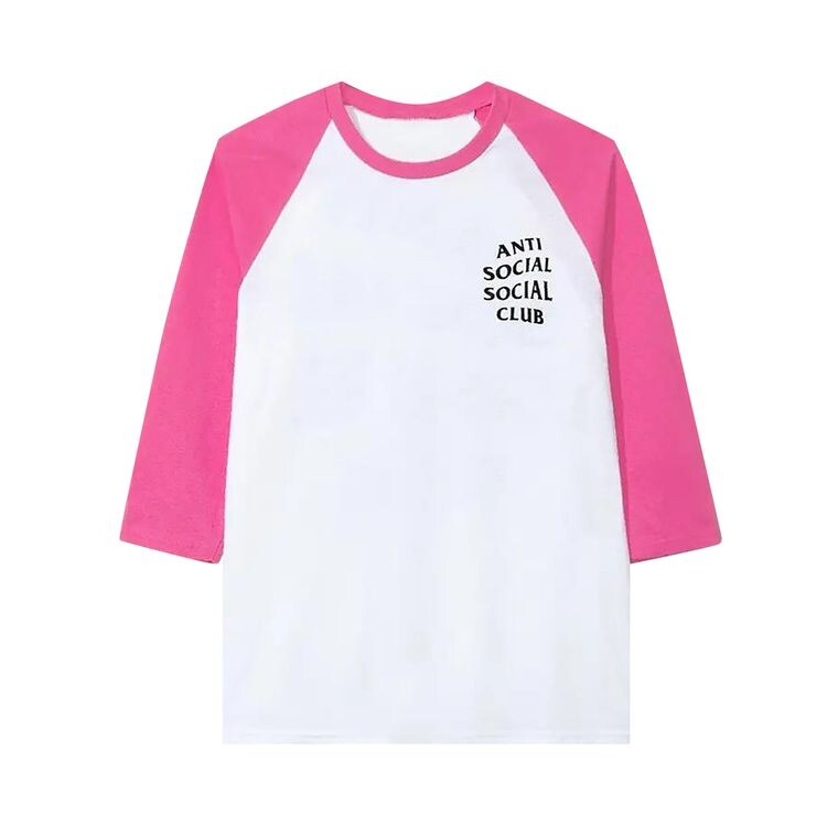 

Футболка Anti Social Social Club Boring Game Tee Pink/White, розовый