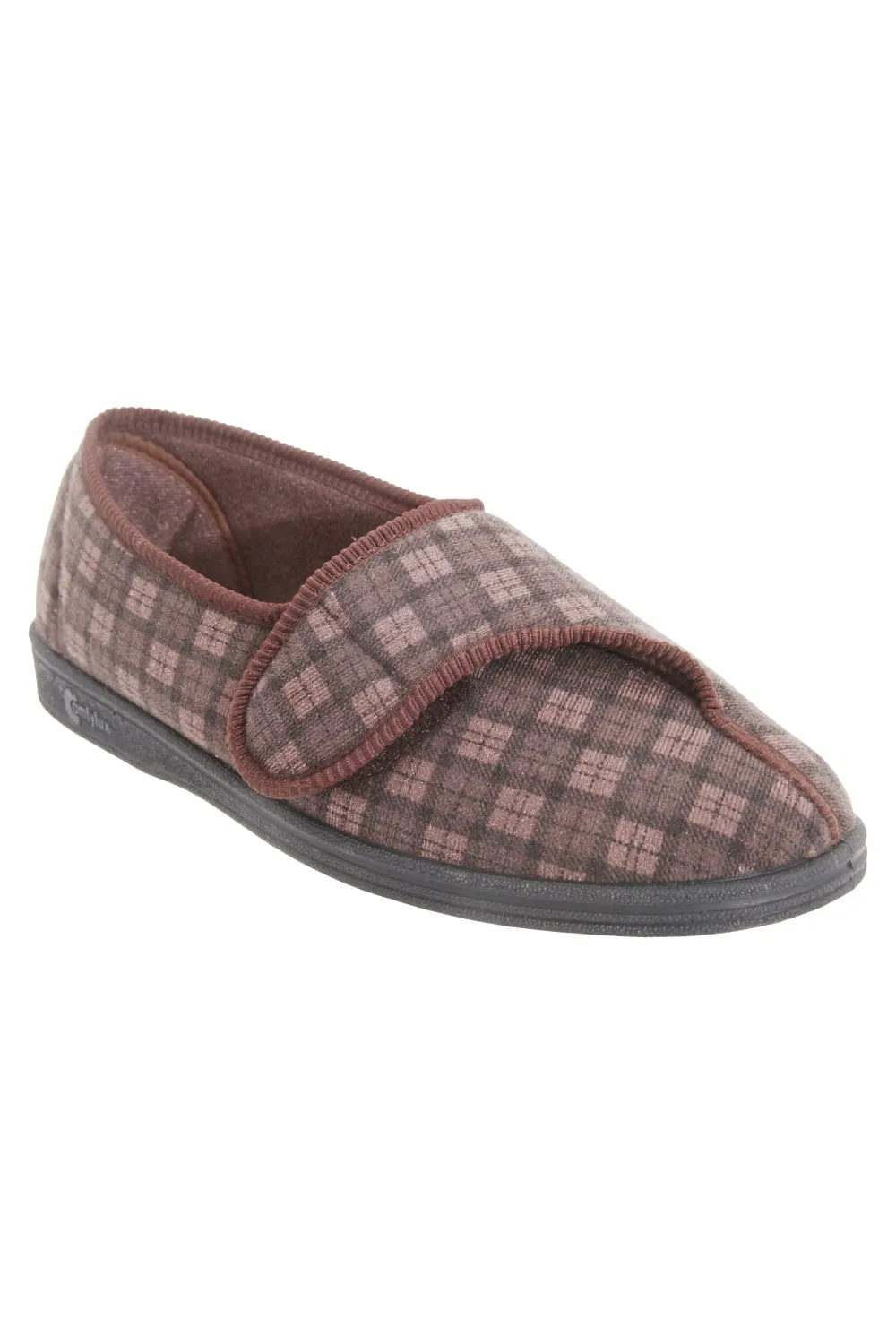 

тапочки Paul в клетку Comfylux, коричневый