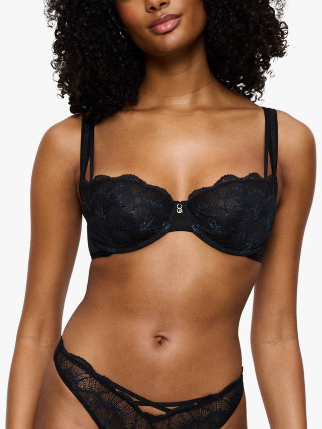 

Palina Moonlight Kiss кружевной бюстгальтер балконет на косточках Triumph, Black