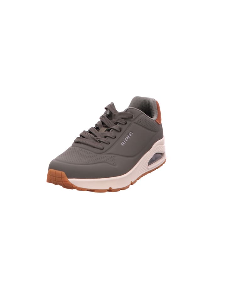 

Кроссовки на шнуровке Skechers, оливковый