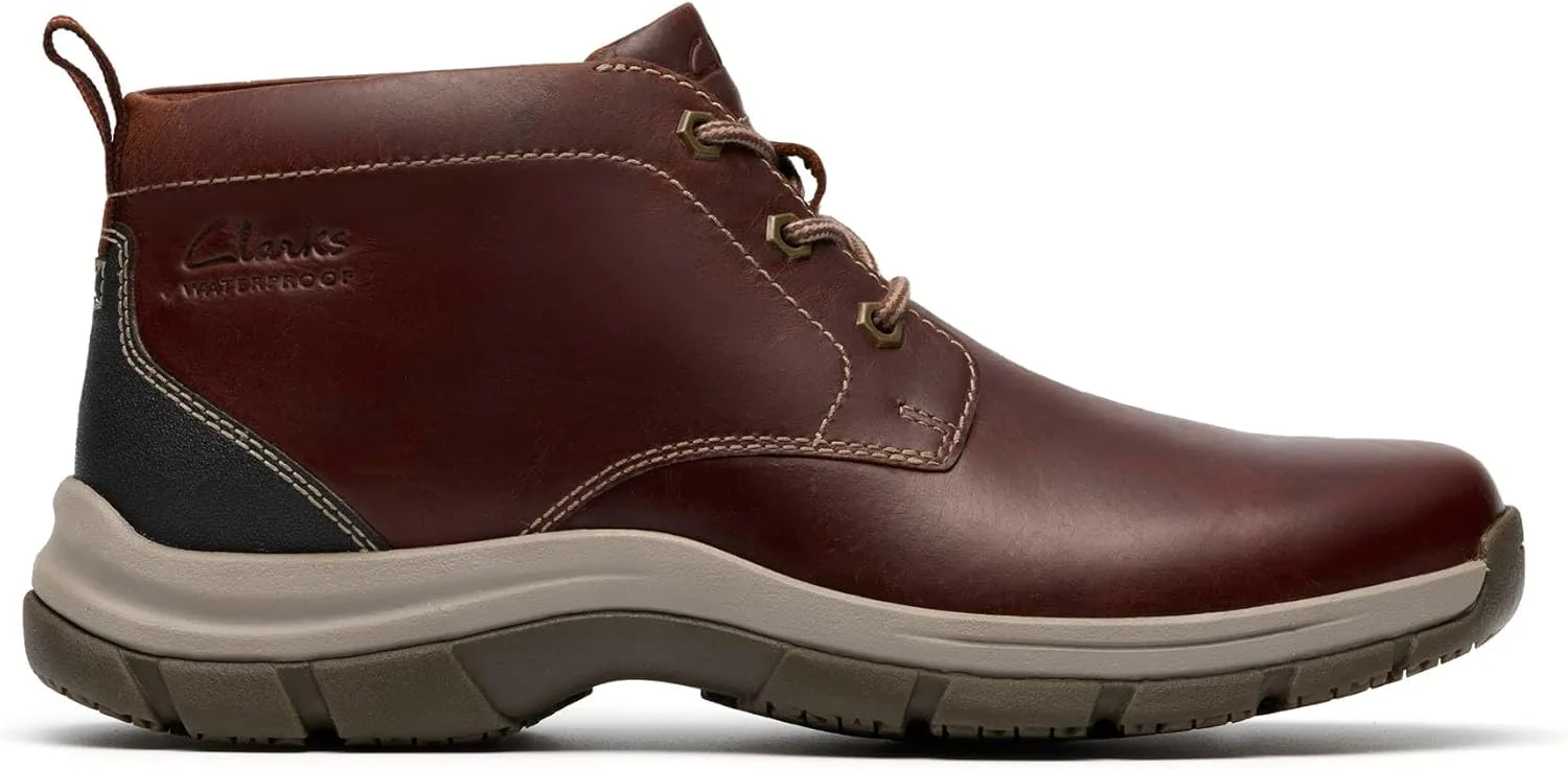 Мужские ботинки Clarks Walpath Chukka, коричневый — фото 2