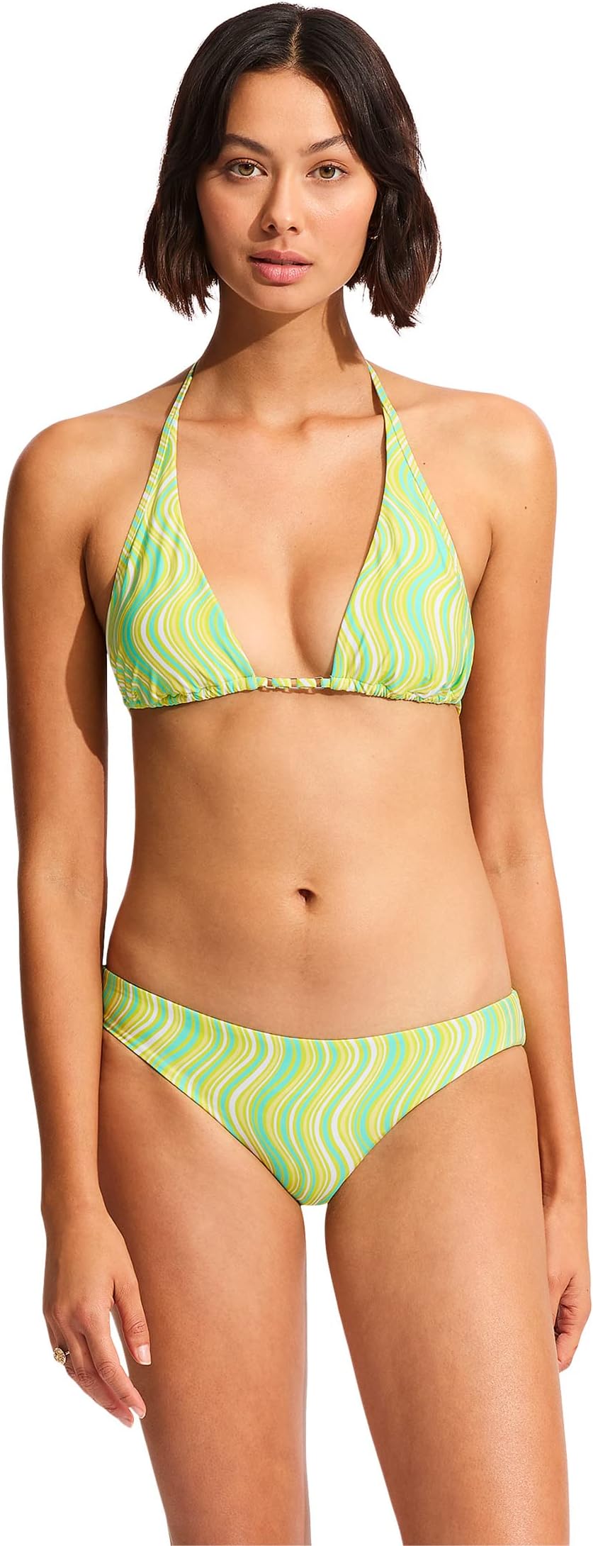 

Низ бикини Seafolly Mod Squad Hipster Bikini Bottoms, цвет Lime Burst