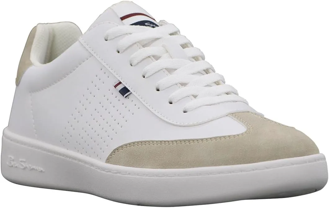 Мужские кроссовки Ben Sherman Glasgow Classic, белый/светло-белый — фото 3