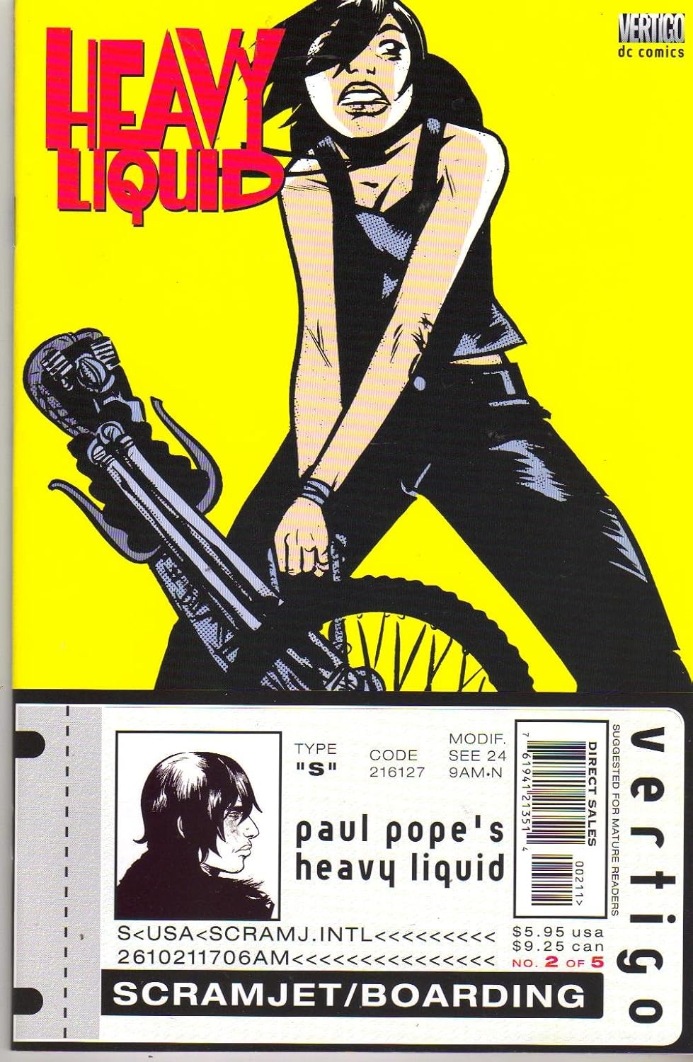 

Heavy Liquid 2 ( of 5) (DC Comics / Vertigo)
