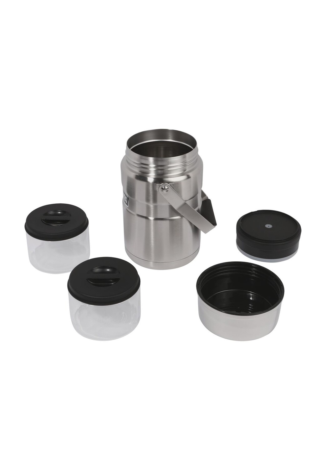 

Изолированный пищевой сосуд Thermos, steel