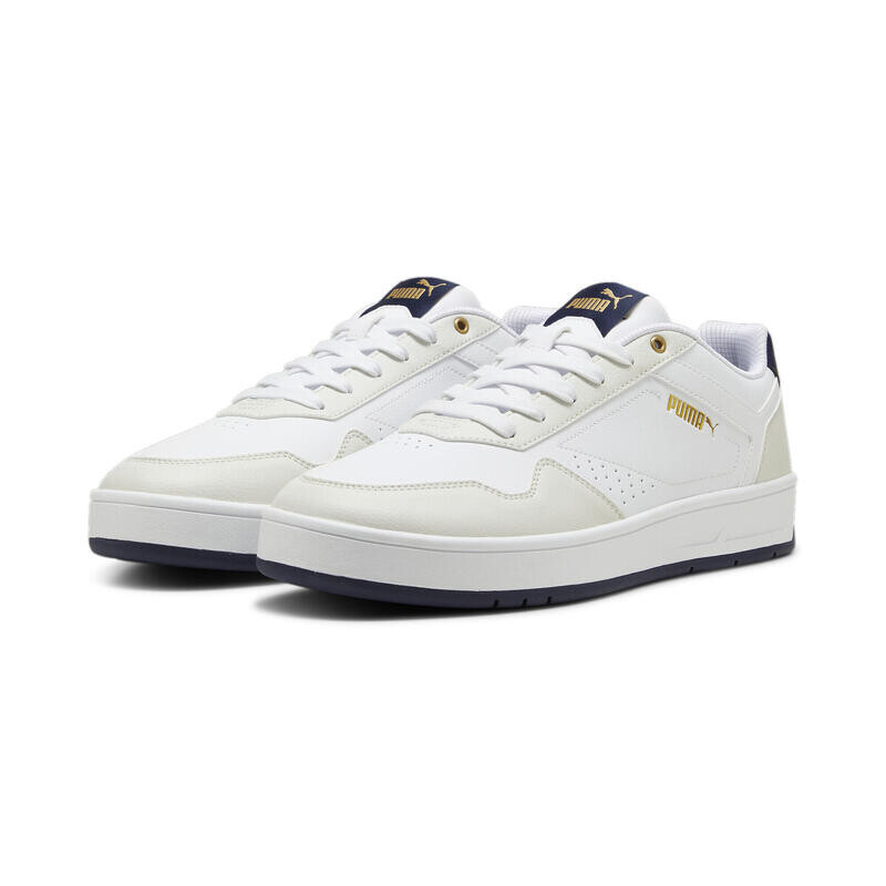 

Кроссовки Court Classic PUMA White Vapor Grey Navy Blue, Серый, Кроссовки Court Classic PUMA White Vapor Grey Navy Blue