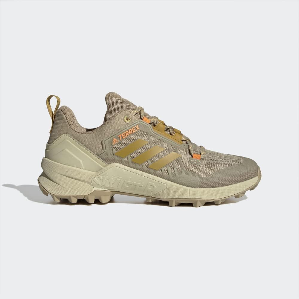 Мужские кроссовки для трейлового бега adidas Terrex Swift R3, оранжевый/золотой/бежевый — фото 2