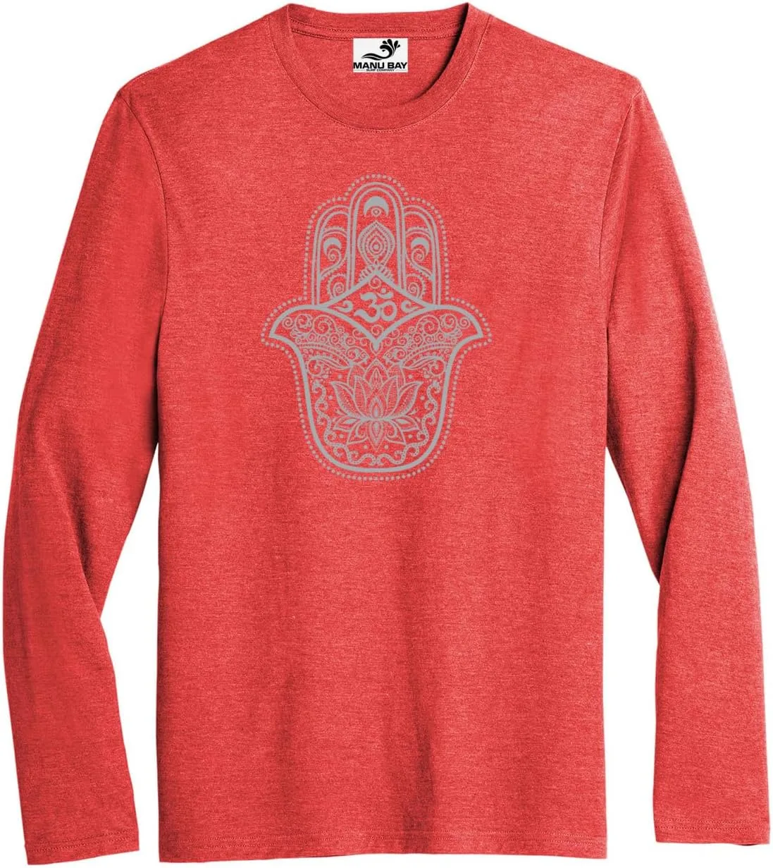 

Футболка с длинным рукавом Men's Ancient Hamsa Moisture-Wicking Triblend Yoga Clothing For You