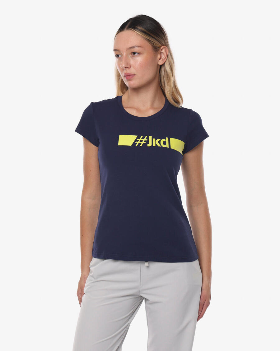 

JAKED Женская футболка с изображением океана из синтетического материала для фитнеса