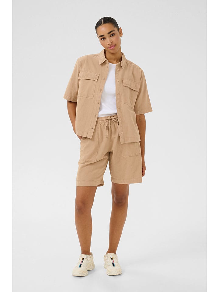 

Kaffe Рубашка "Ная" песочного цвета