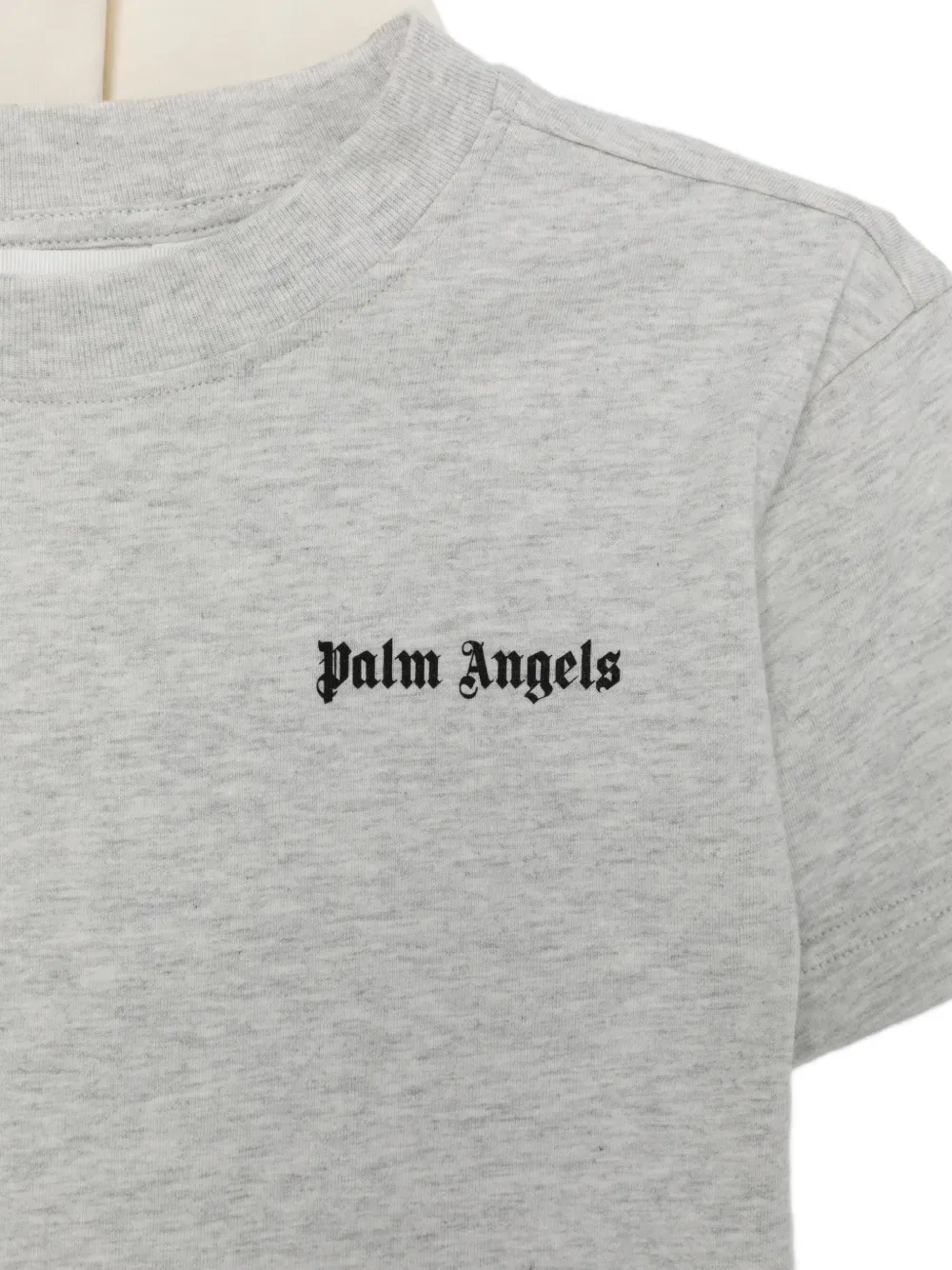 Набор из трех футболок с логотипом Palm Angels Kids, серый — фото 3