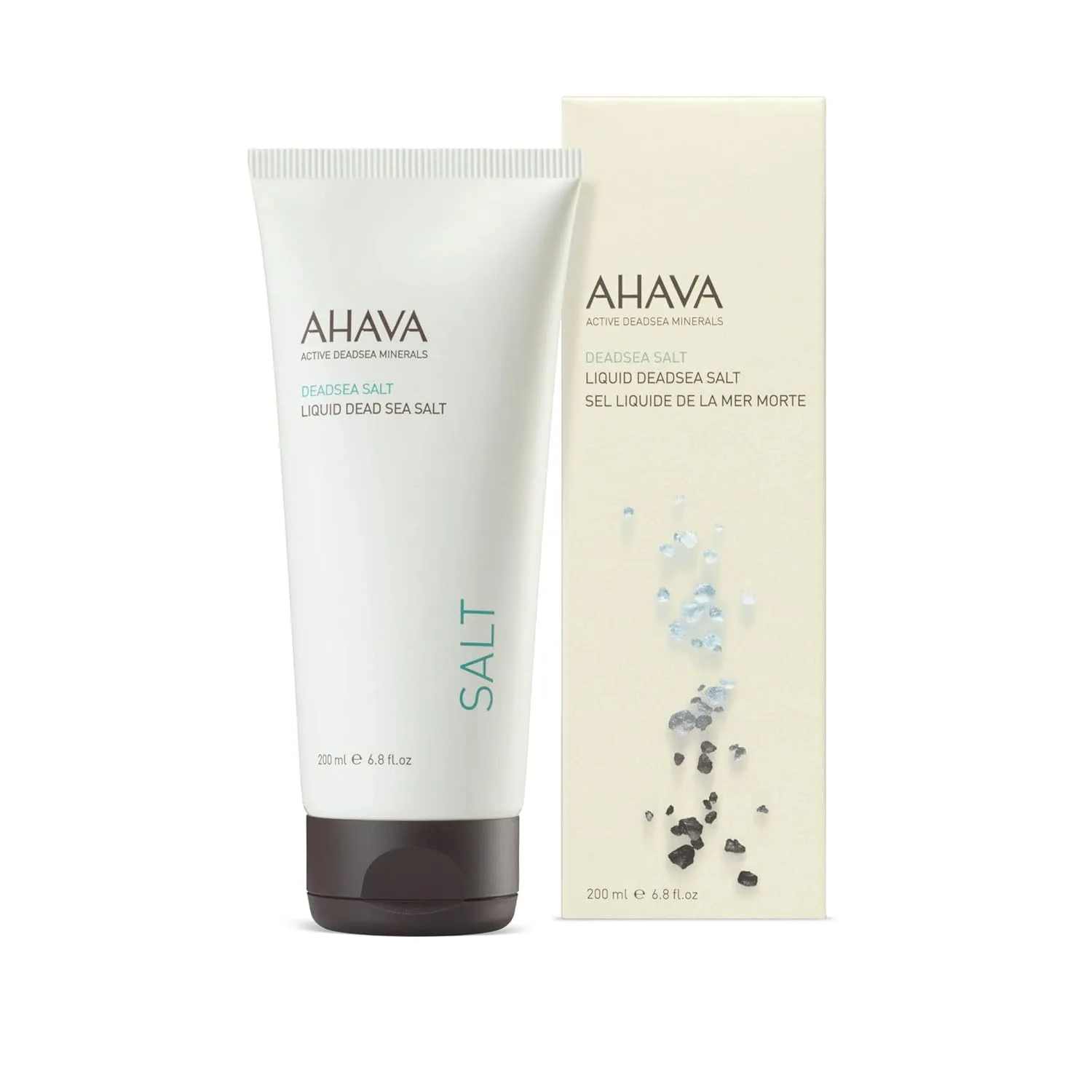 AHAVA Liquid Dead Sea Salt Gel - гель для душа SPA-ухода для восстановления влаги и естественного барьера кожи с эксклюзивным Osmoter и антиоксидантным маслом грейпфрута, 200 мл, B004uqhivo — фото 2