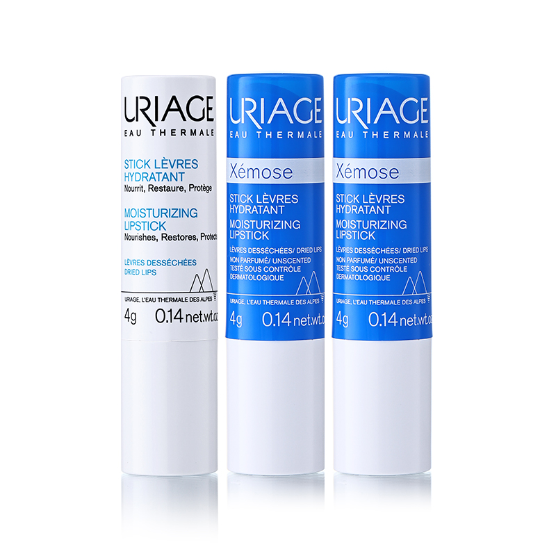 

Мягкая и увлажняющая помада успокаивающая, увлажняющая и восстанавливающая 4г*3 Uriage