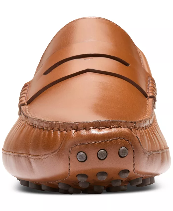 Мужские лоферы для вождения Davies Grand Slip On Cole Haan, коричневый — фото 3