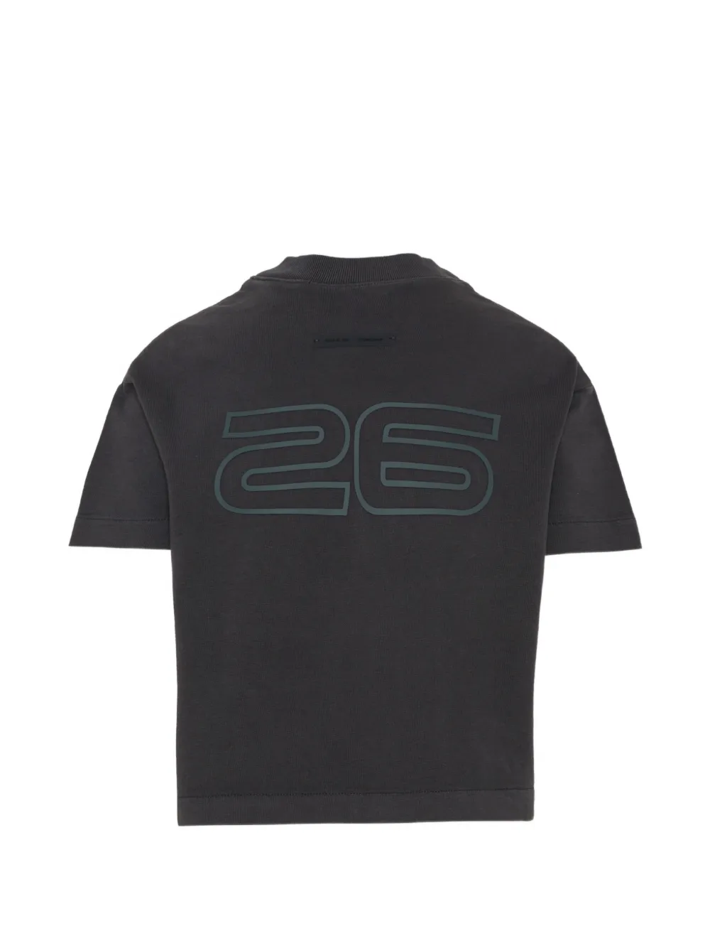 Футболка с короткими рукавами и принтом Fear Of God Essentials Kids, черный — фото 2