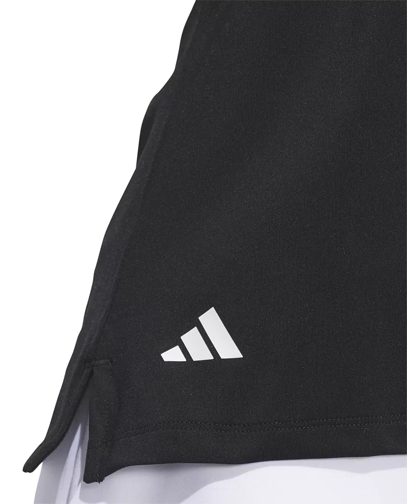 Женская футболка-поло для гольфа без рукавов Adidas Ultimate365, черный — фото 3