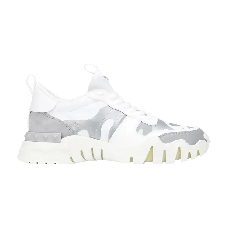 Кроссовки Valentino Valentino Wmns Rockrunner Plus Low 'White Silver Grey', белый