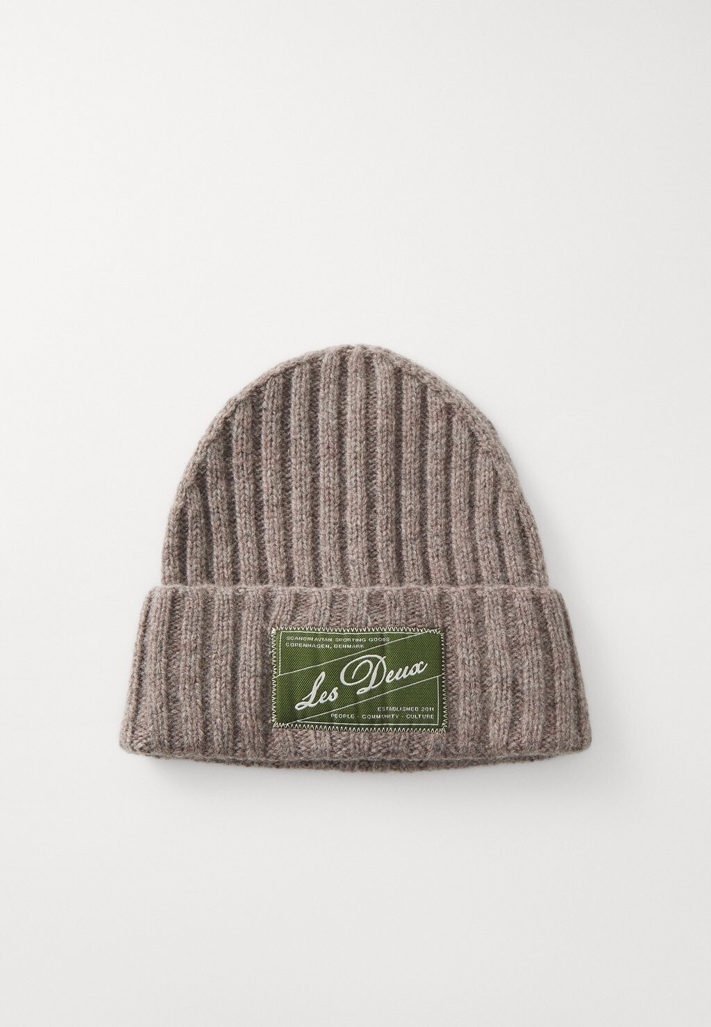 

Шапка WELLS BEANIE Les Deux, бежевый