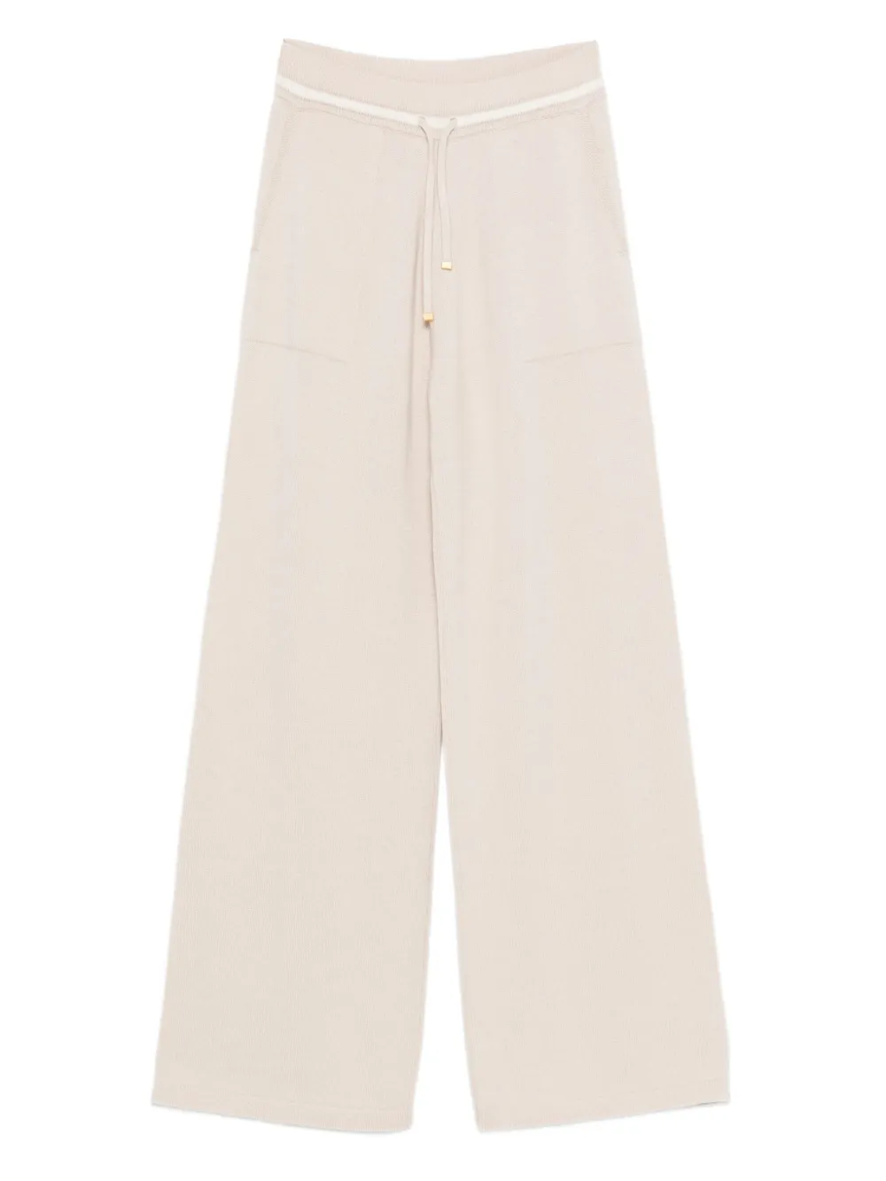 

Брюки в рубчик с кулиской Eleventy, нейтральный