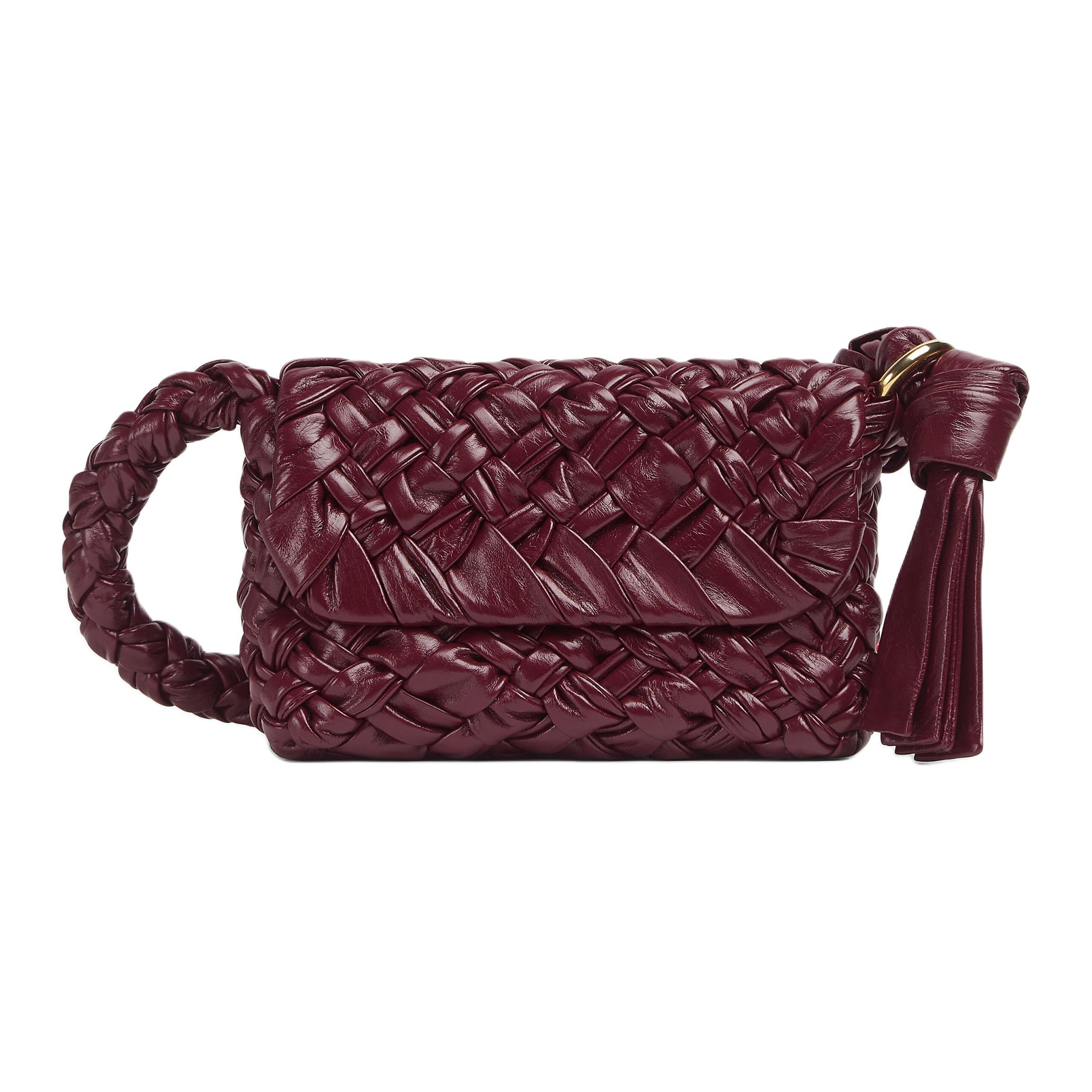 

Bottega Veneta Кожаная сумка кроссбодди через плечо малого размера женская