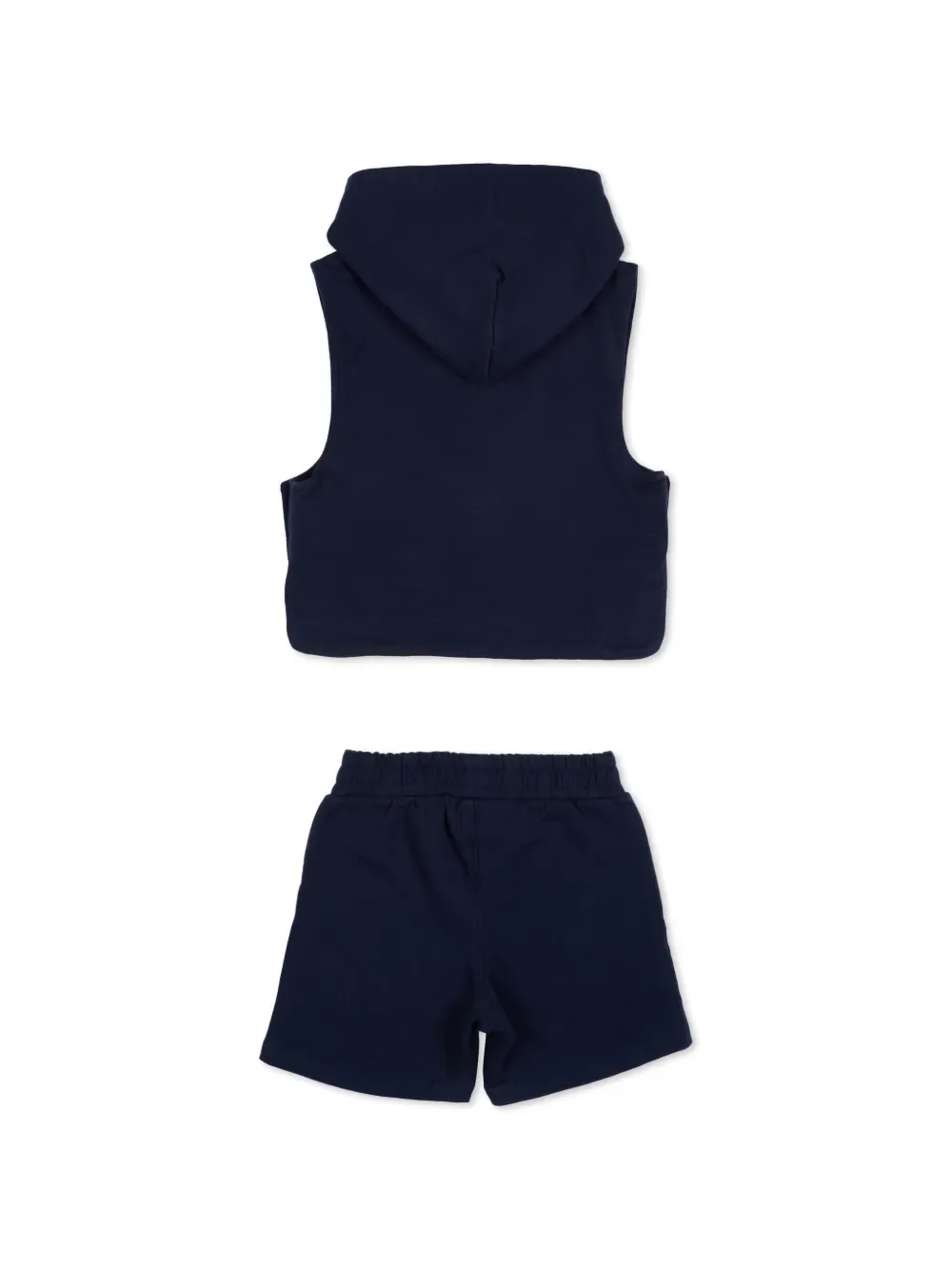 Комплект из шорт и худи BOSS Kidswear, синий — фото 3