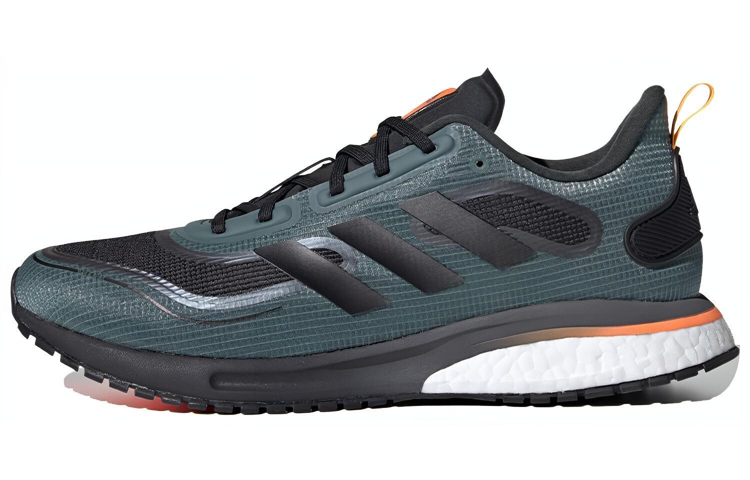 

Кроссовки Supernova для бега мужские с низким верхом зеленые/черные Adidas