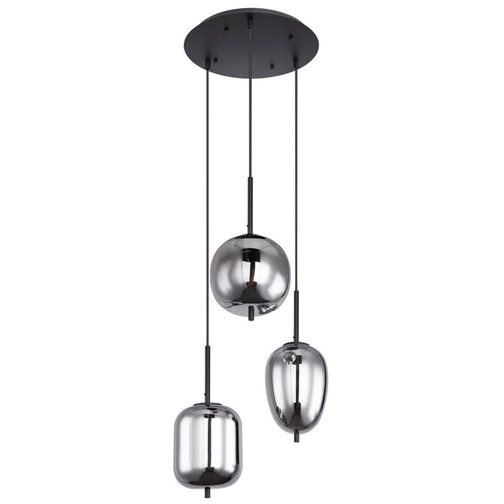 

Подвесной светильник, различные стекла, черный, дымчатый Globo Lighting