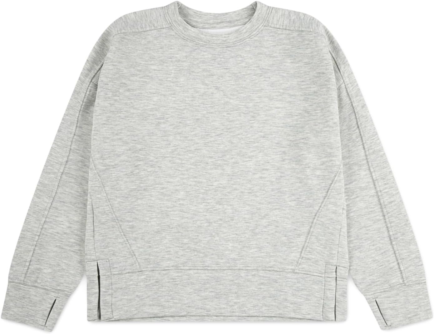 

Толстовка abercrombie kids Ypb Neoknit Crew Sweatshirt, цвет Grey Heather