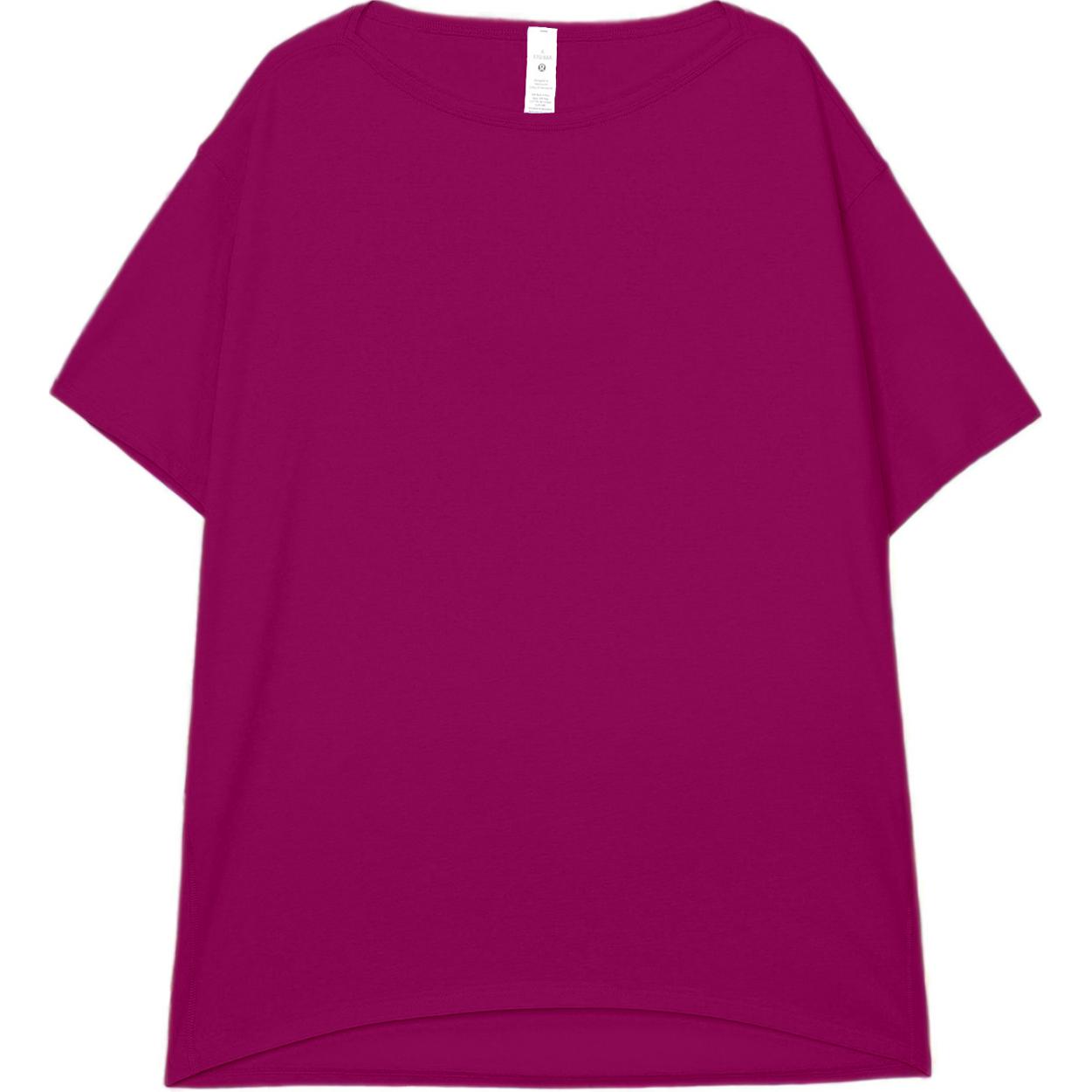 

Футболка Back In Action женская Lululemon, фиолетовый