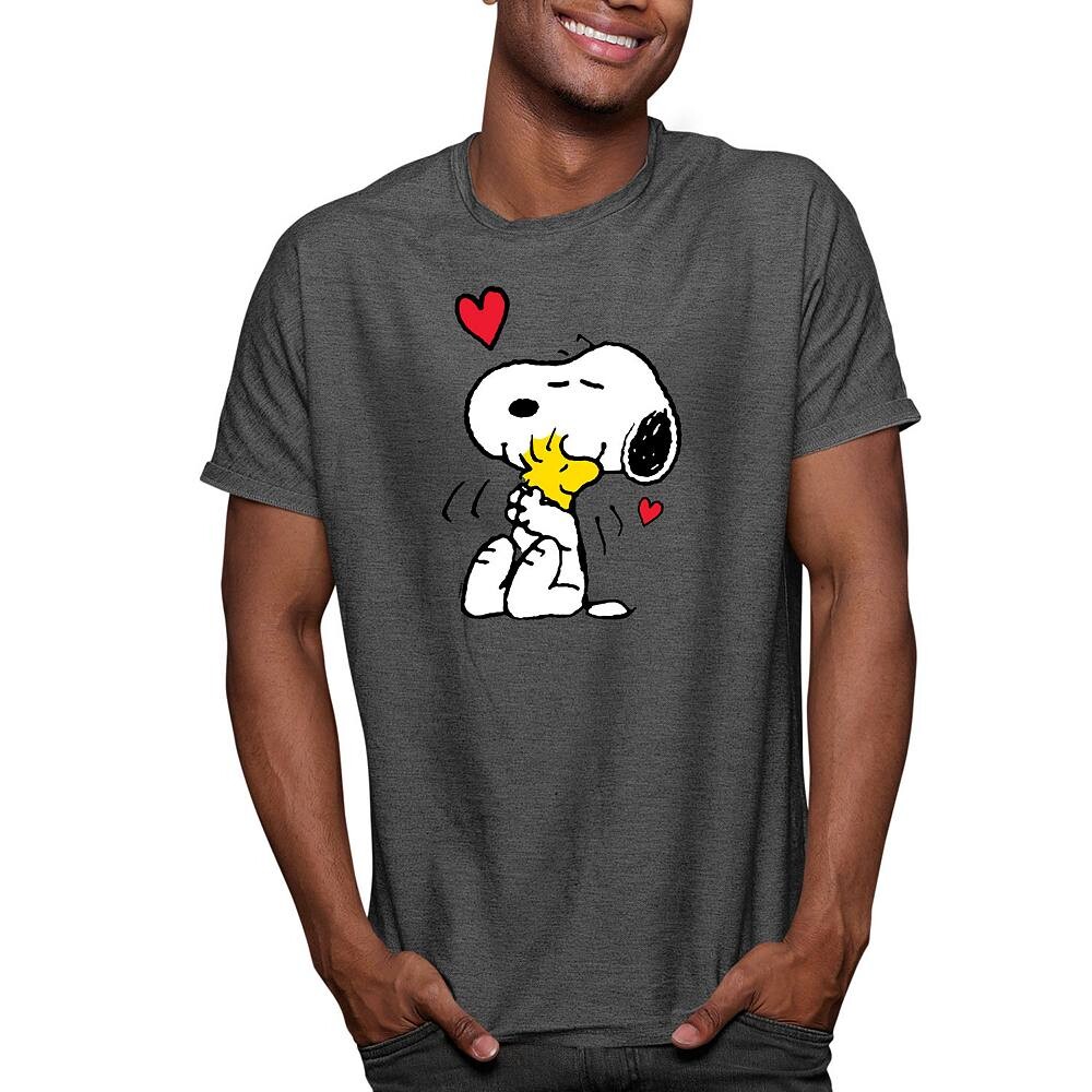 

Мужская футболка Peanuts Snoopy Lots of Love Licensed Character, синий