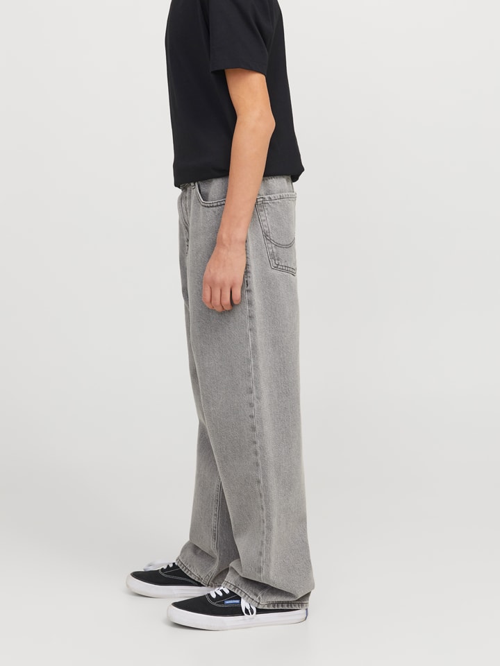 JACK & JONES Junior Джинсы "Алекс" серого цвета — фото 2