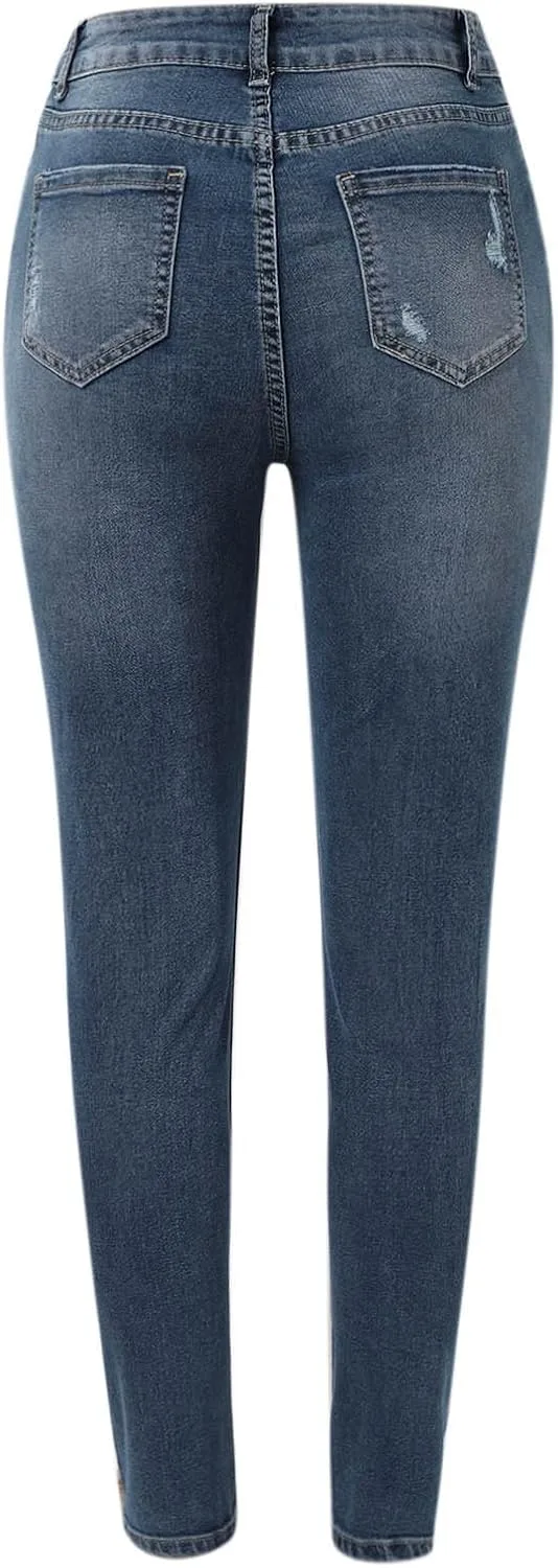 Женские джинсы Stretchy Skinny High Waist — фото 3