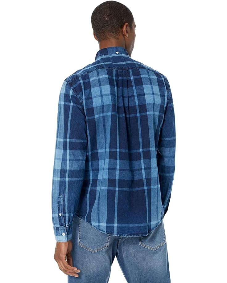 

Рубашка Billy Reid Tuscumbia Shirt, индиго