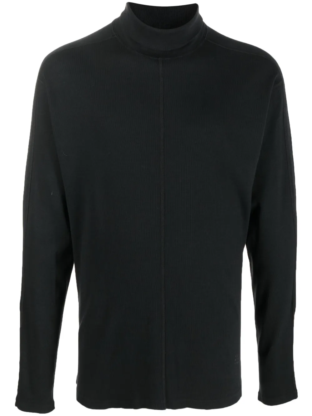 

Джемпер в рубчик с высоким воротником MM6 Maison Margiela, серый
