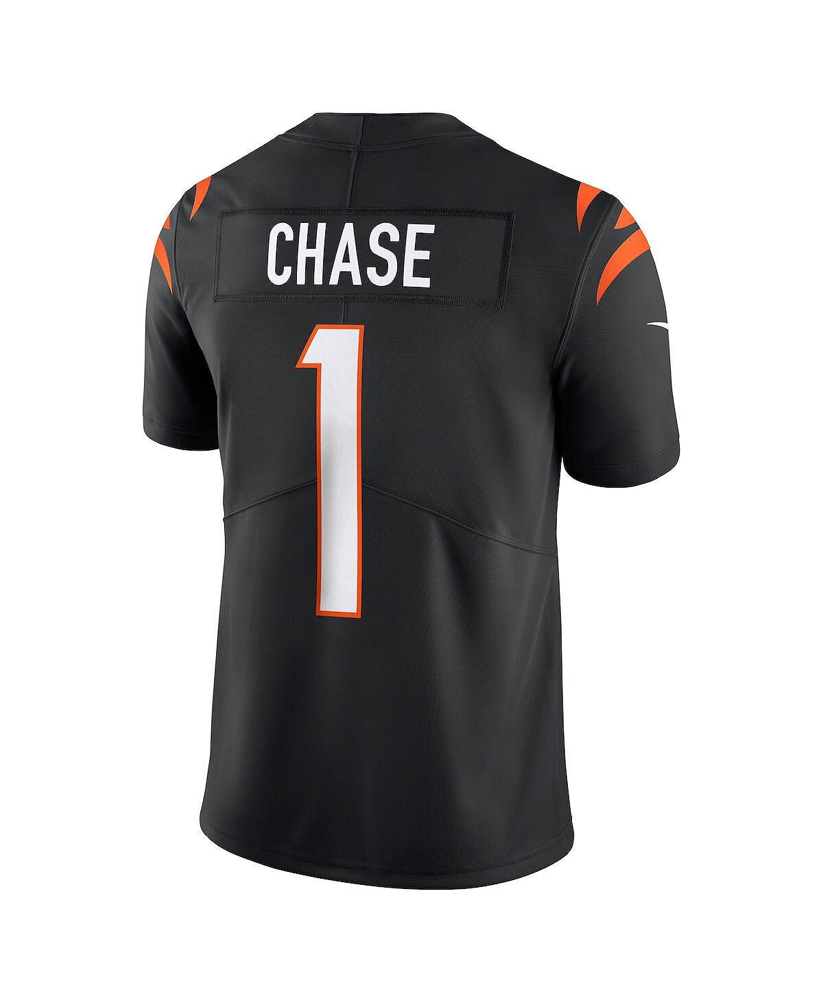 Мужское джерси Ja'Marr Chase Black Cincinnati Bengals Vapor Untouchable Limited Limited Nike — фото 4