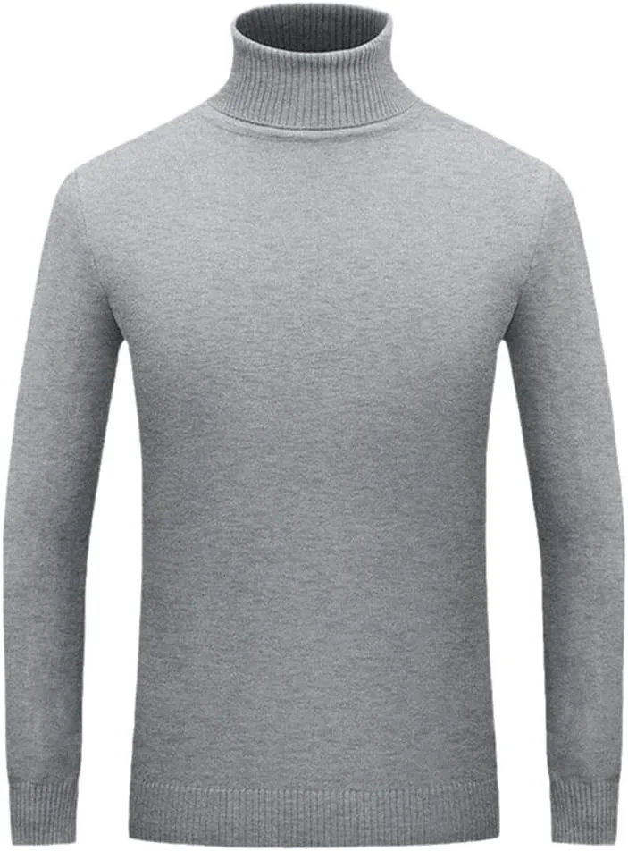 

Мужской свитер Slim Fit с воротником-гольф Hamthuit