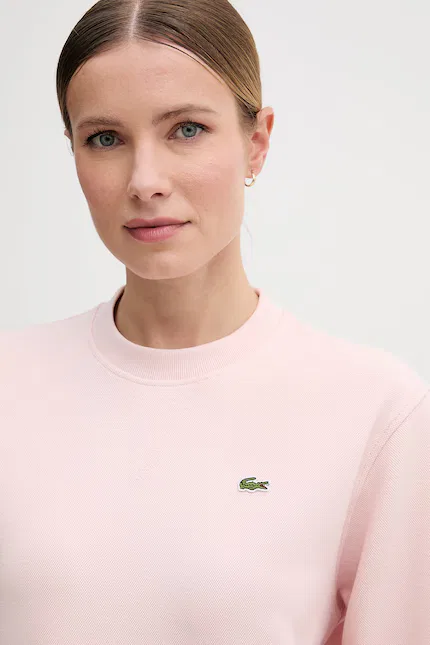 Худи Lacoste Розовая, Комфорт и Стиль — фото 4