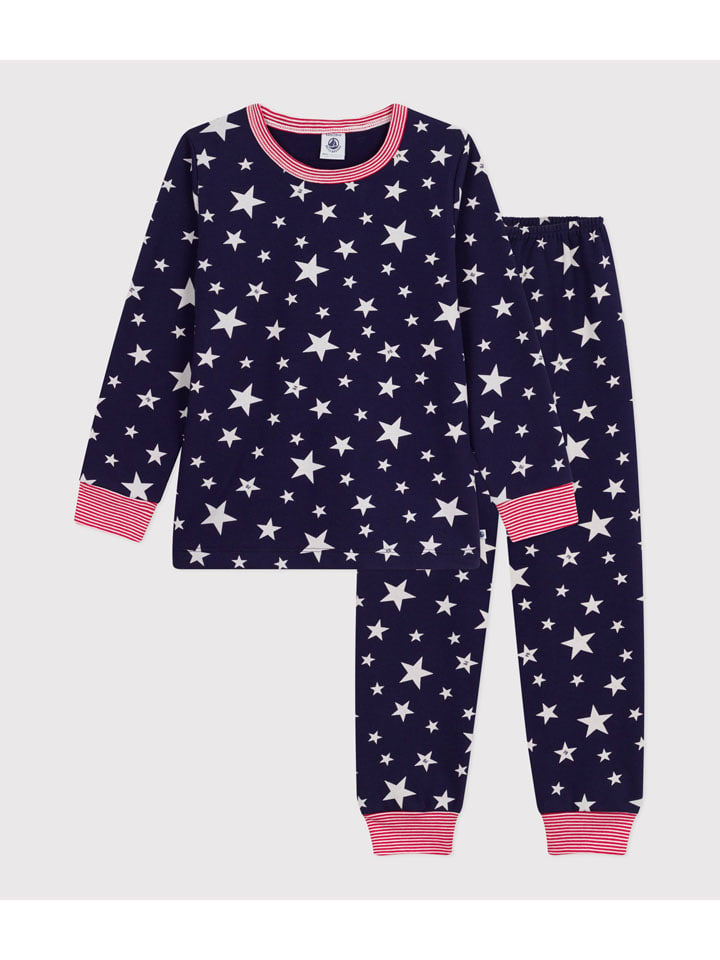 

PETIT BATEAU Темно-синяя пижама
