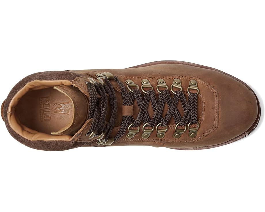 Мужские ботинки Polo Ralph Lauren Alpine Leather Trail, Deep Saddle Tan — фото 2