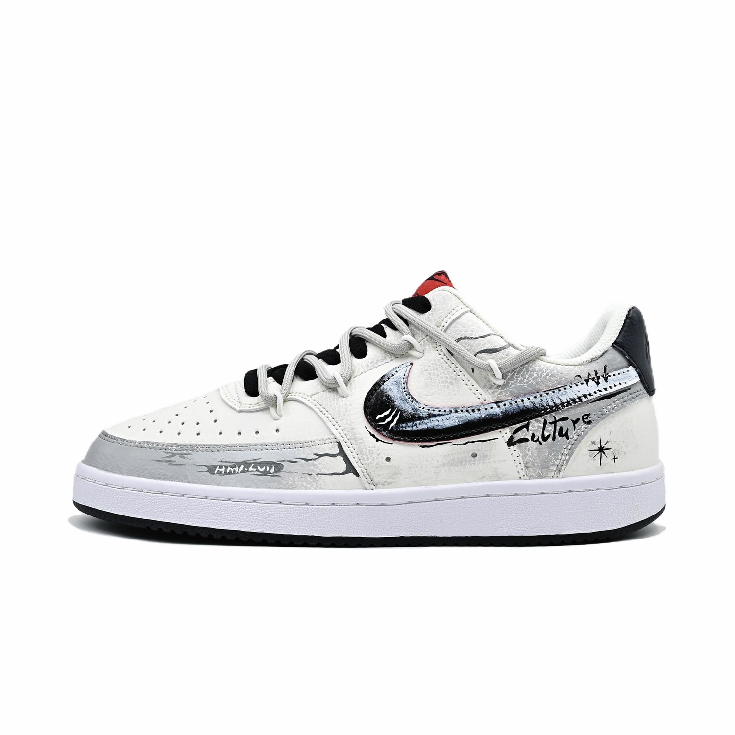 

Nike Кроссовки Court Vision Monsoon Climate устойчивые к истиранию и скольжению мужские серые светло-серые, цвет Light Gray