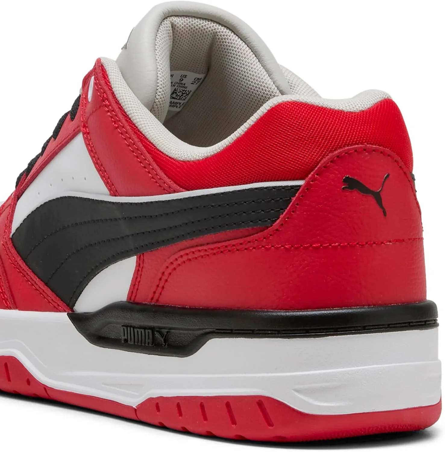 Мужские кроссовки PUMA Rebound Retro, белый/черный/серый — фото 3