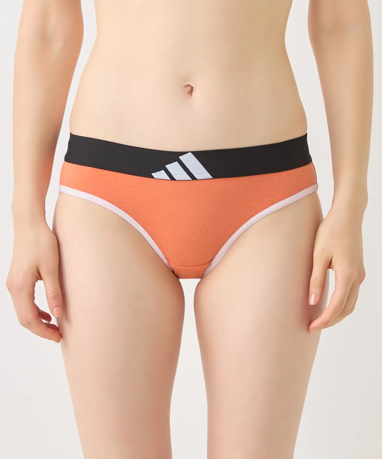 Шорты adidas Basic с логотипом, оранжевый