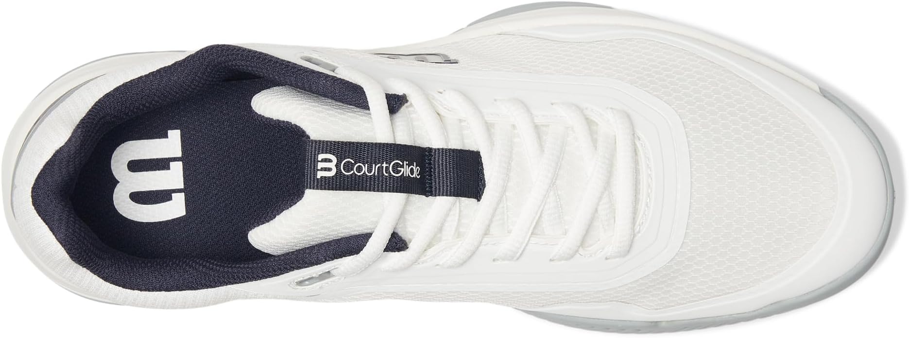 Кроссовки Wilson Men's Courtglide, White/Navy Blazer/Quarry — фото 2