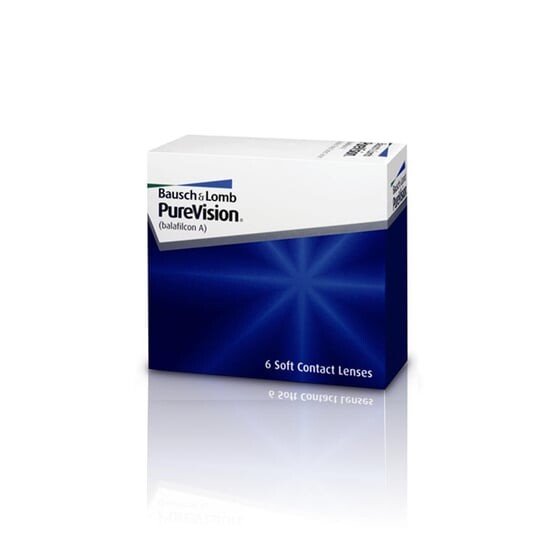 

Ежемесячные линзы +2,00 кривизна 8,6, 6 шт. PureVision, бесцветный