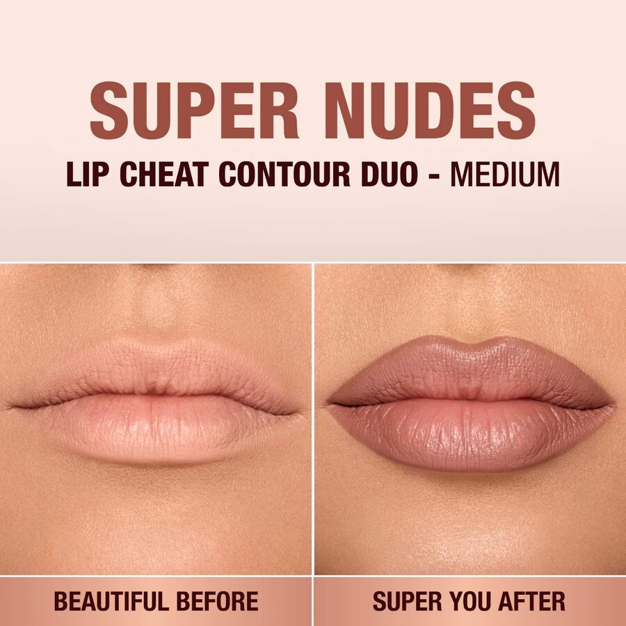 Двусторонний карандаш для губ Charlotte Tilbury Lip Cheat Contour Duo — фото 2