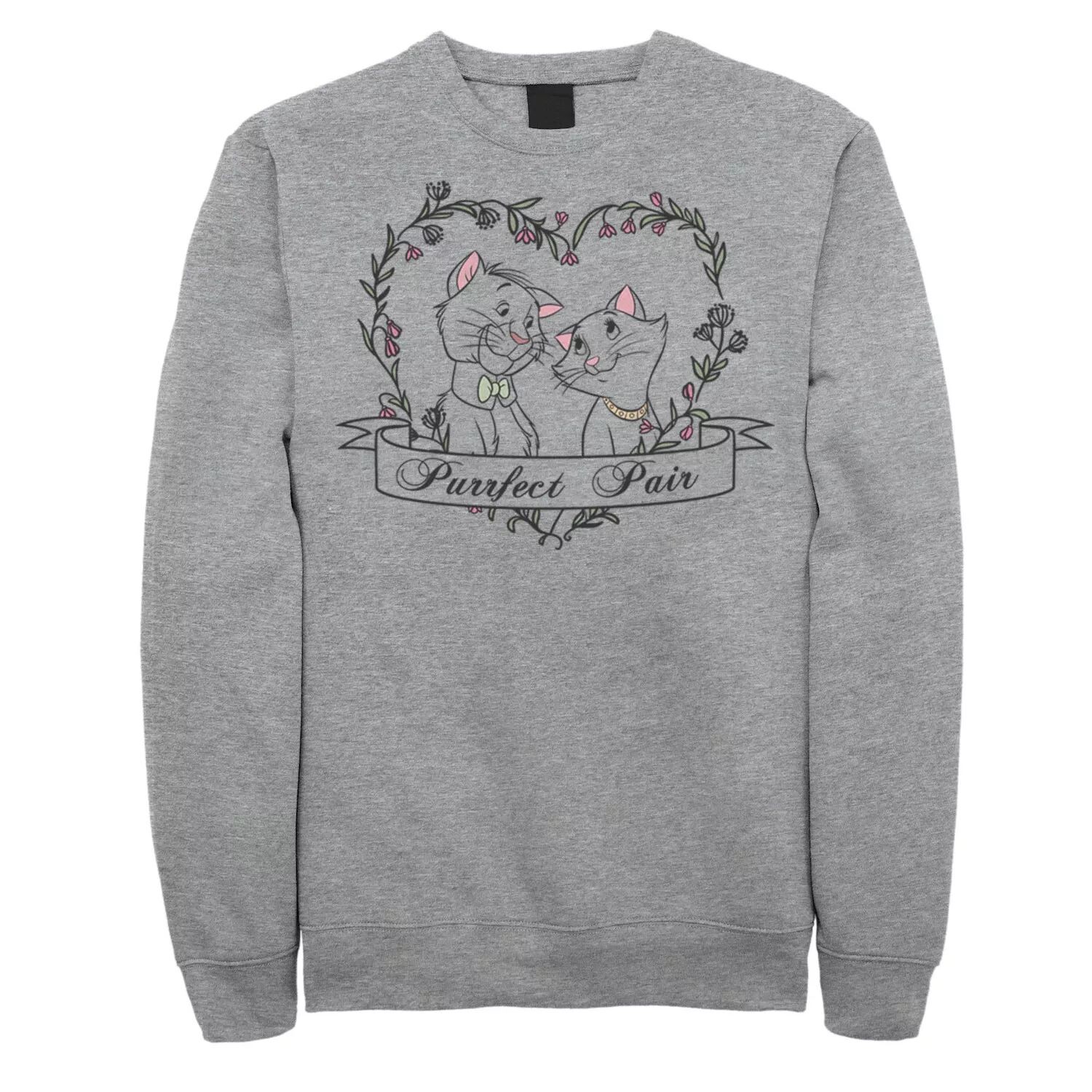 

Мужской свитшот Disney The Aristocats Duchess and Thomas Purrfect Pair