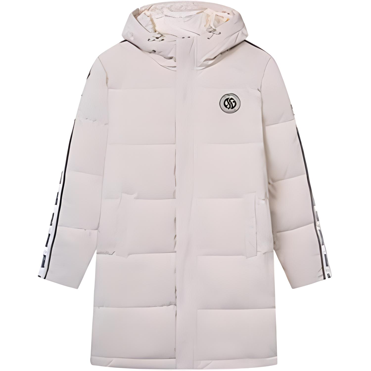 

361° Пуховик мужской светло-бежевый серый