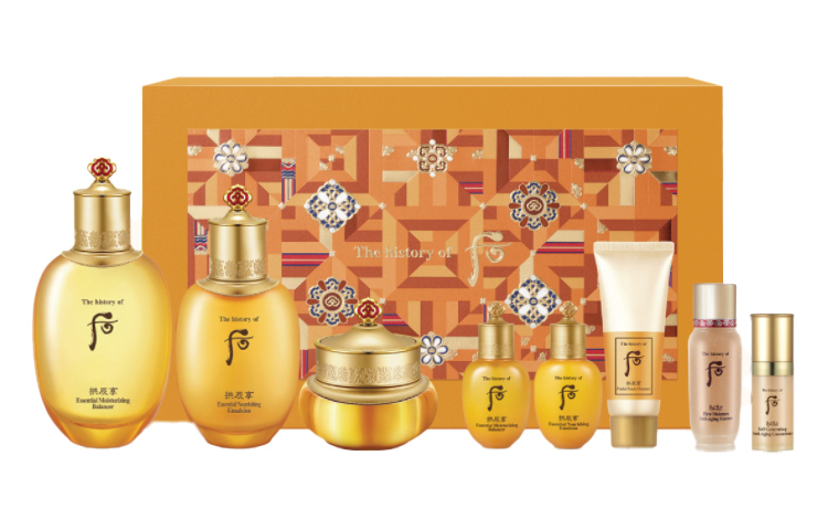 

Восстанавливающий уход за кожей увлажняющий набор из 8 предметов The History Of Whoo