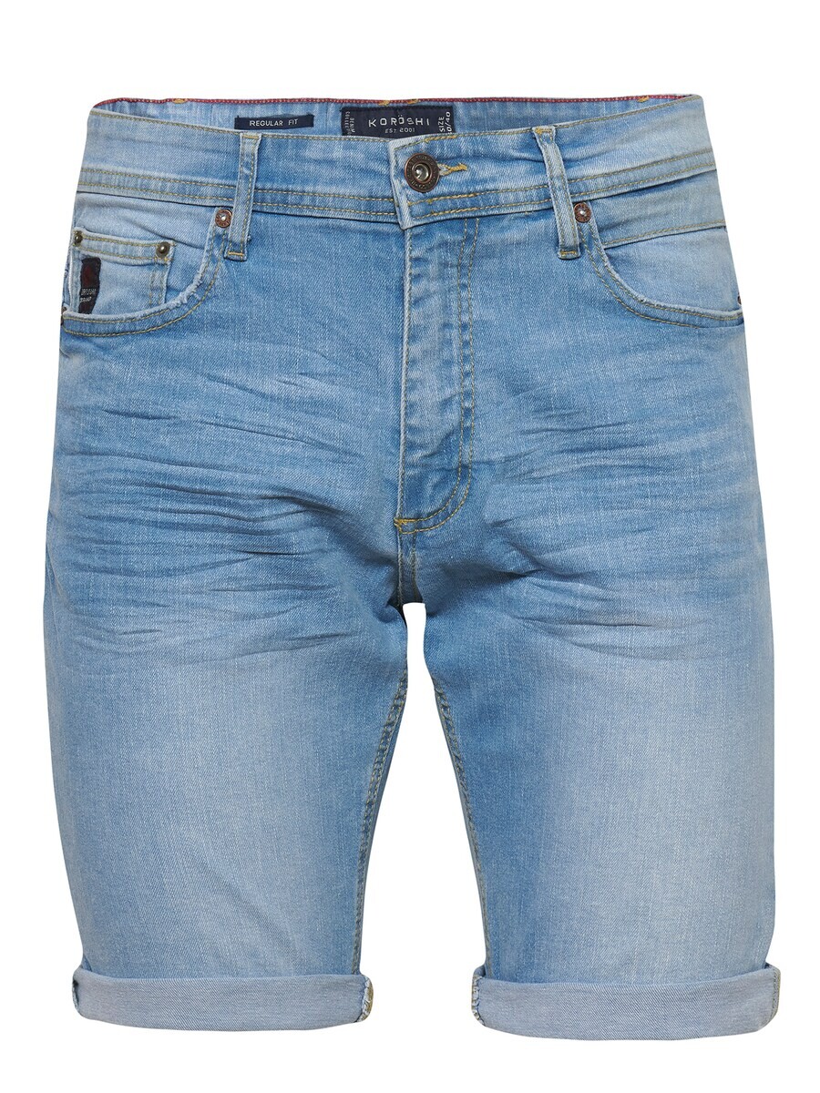 

Джинсовые шорты KOROSHI Regular Jeans, темно-синий/светло-синий